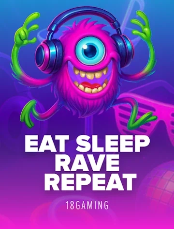 Eat Sleep Rave Repeat on SpinBoss Casino reels